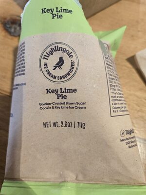 Key Lime Pie Ice Cream Sandwich