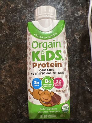 kids protein organic nutritional shake