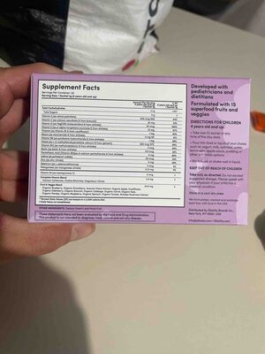 Kids' Unflavored Multivitamin