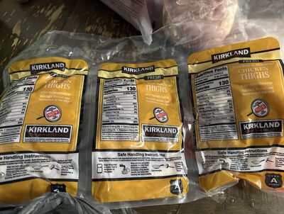 Kirkland Air-Chilled Chicken Thighs