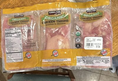 Kirkland Organic Chicken Thighs