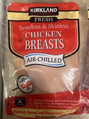 Kirkland Signature Fresh Boneless And Skinless Chicken Breast Breasts
