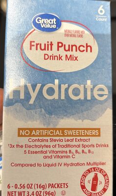 Kiwi strawberry drink mix