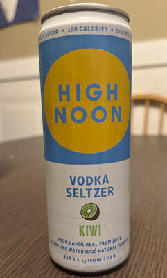 Kiwi Vodka Seltzer