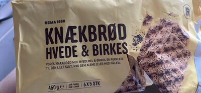 KNÆKBRØD HVEDE & BIRKES