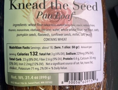 knead the seed bread