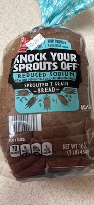 Knock Your Sprouts Off Sprouted 7 Grain Bread