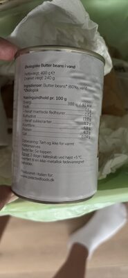 Økologiske Butter Beans