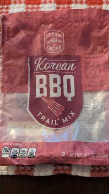 Korean BBQ trail mix