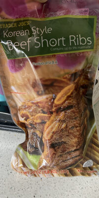 Korean Style Beef Short Ribs