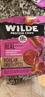Korean Sweet & Spicy Flavor Protein Chips