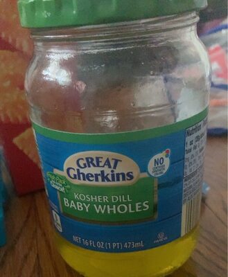 Kosher Dill Baby Wholes