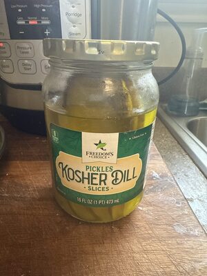 Kosher Dill Pickle Slices