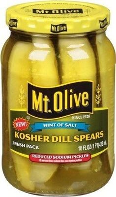 Kosher Dill Spears Pickles