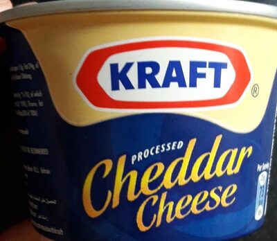Kraft processed cheddar cheese