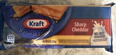 Kraft sharp cheddar 8oz block
