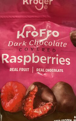 KroFro Dark Chocolate Covered Raspberries