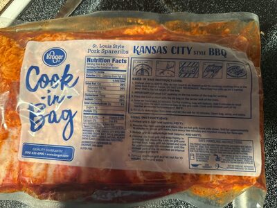 Kroger Cook In Bags Ribs