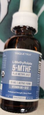 L-Methylfolate 5-MTHF Plus Methyl B12