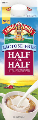 Lactose free half and half