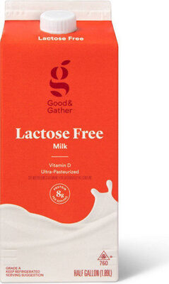 Lactose free vitamin d milk