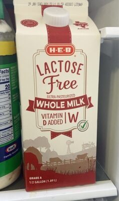 Lactose Free Whole Milk