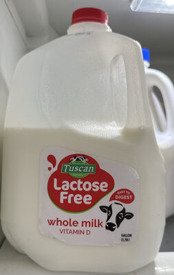 Lactose Free whole milk