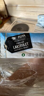 Laksefilet Naturell med skinn, benfri