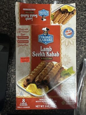 Lamb Seekh Kabab