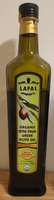 Lapas, organic extra virgin greek olive oil