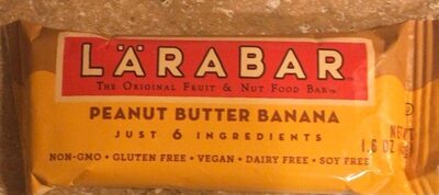 Larabar Peanut Butter Banana Fruit & Nut Bar
