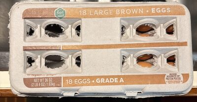 Large Brown Eggs