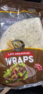 Large Wholegrain Wraps