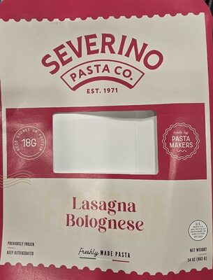 Lasagna Bolognese