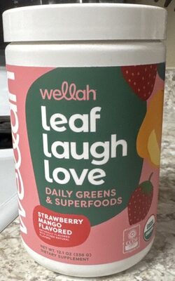 Leaf, Laugh, Love Daily Greens & Superfoods Strawberry Mango Flavored