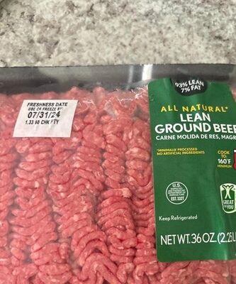 Lean ground beef