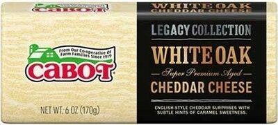 Legacy collection white oak cheddar cheese
