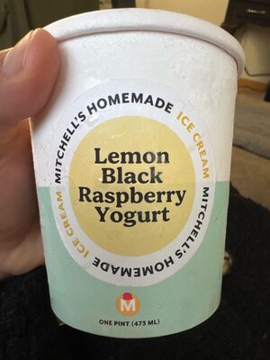 Lemon Black Raspberry Yogurt