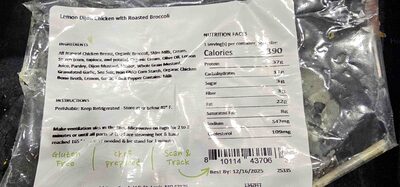 Lemon Dijon Chicken with broccoli