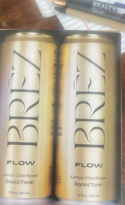 Lemon Elderflower Social Tonic