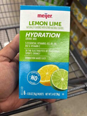 Lemon Lime Hydration Drink Mix