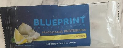 Lemon Macadamia Nut Bar