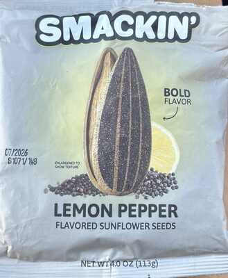 Lemon pepper sunflower seeds