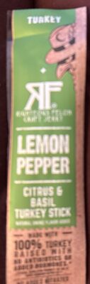 Lemon pepper turkey stick