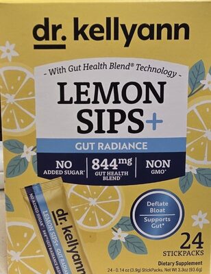 Lemon Sips+ Gut Radiance