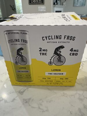 Lemon THC seltzer