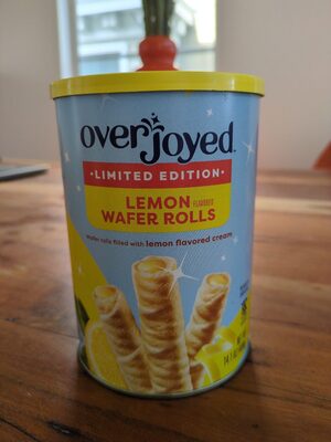 Lemon Wafer Rolls