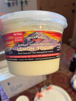 Lemon Yogurt (always Pastured & Grass Fed)