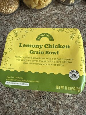 Lemony Chicken Grain Bowl