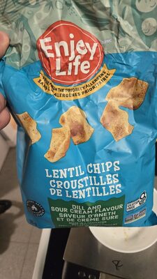 Lentil Chips - Dill & Sour Cream